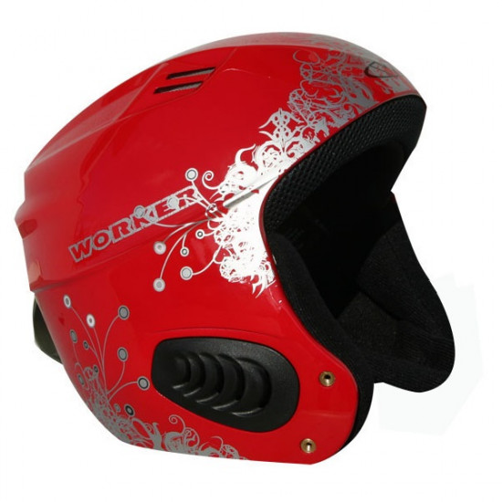 Ski Helmet WORKER Vento, Red