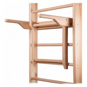 Wall Bar-Mounted Wooden Parallel Bars inSPORTline Tsibic