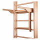 Wall Bar-Mounted Wooden Parallel Bars inSPORTline Tsibic