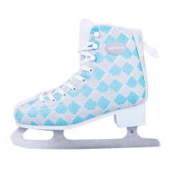 Womens Ice Skates Action Blau