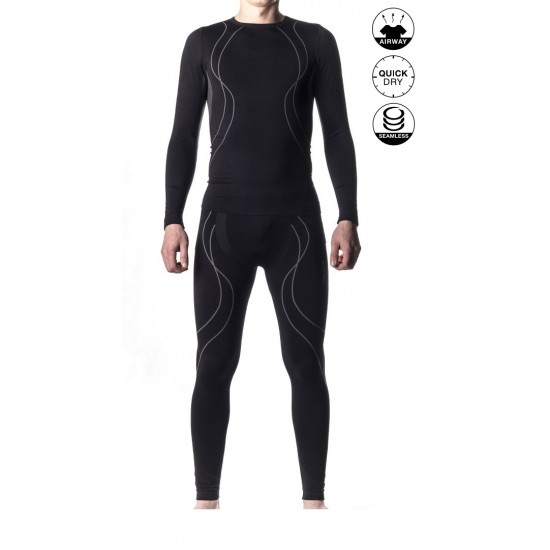 Mens Thermoactive Underwear HI-TEC Ikar Set