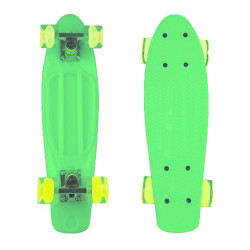 Glowing Pennyboard Worker Lumy 22, Green