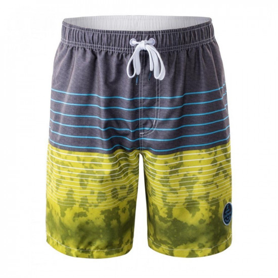 Mens shorts AQUAWAVE Campis, Green/Gray