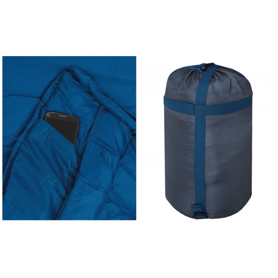 Sleeping bag HI-TEC Arre, Blue