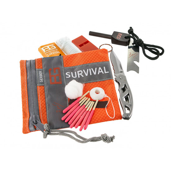 Trusa supravietuire GERBER Bear Grylls Basic Kit