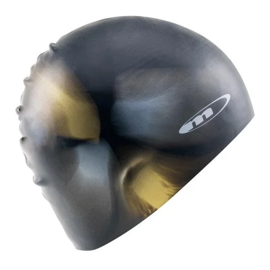 Swimming cap MARTES Multicap, Black/Gold Swimming cap MARTES Multicap, Black/Gold
