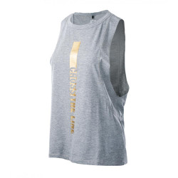 Womens sleeveless T-Shirt IQ Itria Wmns grey melange