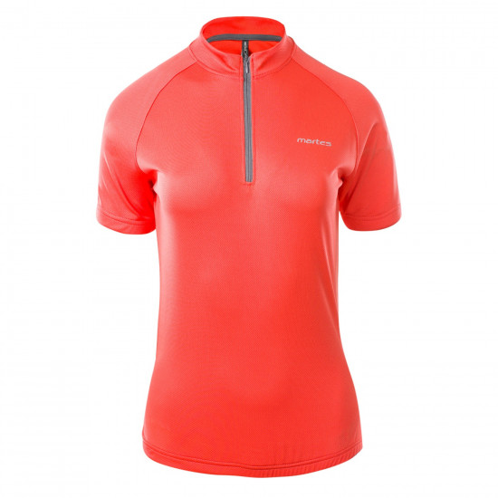 Womens cycling T-Shirt MARTES Lady Surat, Coral