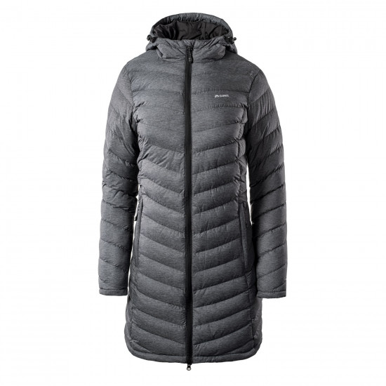 Womens padded coat ELBRUS Heida Wo s, Dark grey