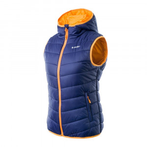 Womens outerwear vest HITEC Lady Solnis, Blue