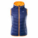 Womens outerwear vest HITEC Lady Solnis, Blue