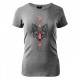 Womens T-shirt HI-TEC Lady Clori, Gray