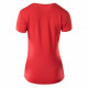 Womens T-Shirt HI-TEC Lady Clover, Red