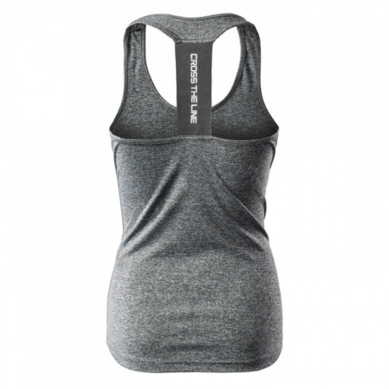 Womens workout top IQ Niame II, Grey melange