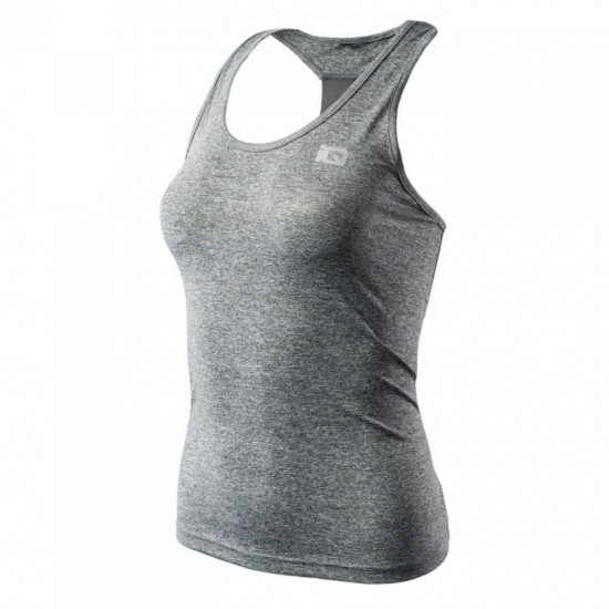 Womens workout top IQ Niame II, Grey melange