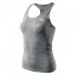 Womens workout top IQ Niame II, Grey melange