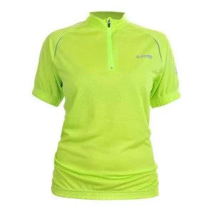 Cycling T-shirt HI-TEC Lady Finna, Green Cycling T-shirt HI-TEC Lady Finna, Green