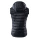 Womens quilted vest HI-TEC Lady Nevi, Stretch limo