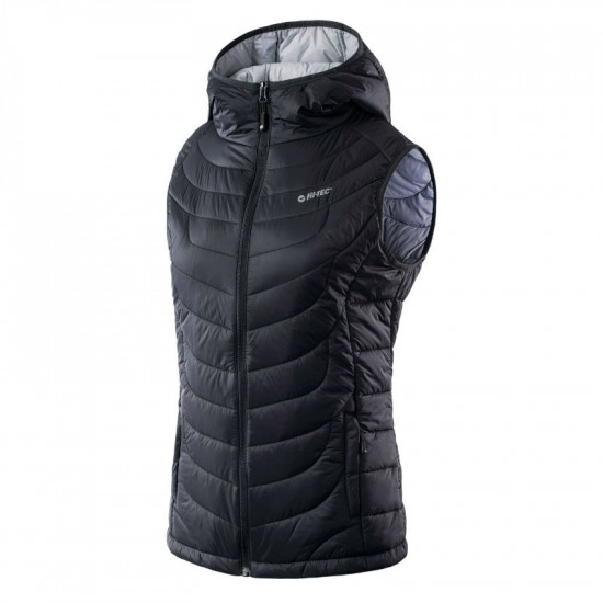 Womens quilted vest HI-TEC Lady Nevi, Stretch limo