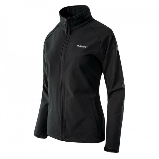 Womens softshell jacket HI-TEC Lady Riman, Black