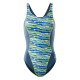 Womens one piece swimsuit AQUAWAVE Riwea modern print