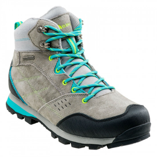 Womens Outdoor Shoes ELBRUS Condis Mid WP, Grey Womens Outdoor Shoes ELBRUS Condis Mid WP, Grey