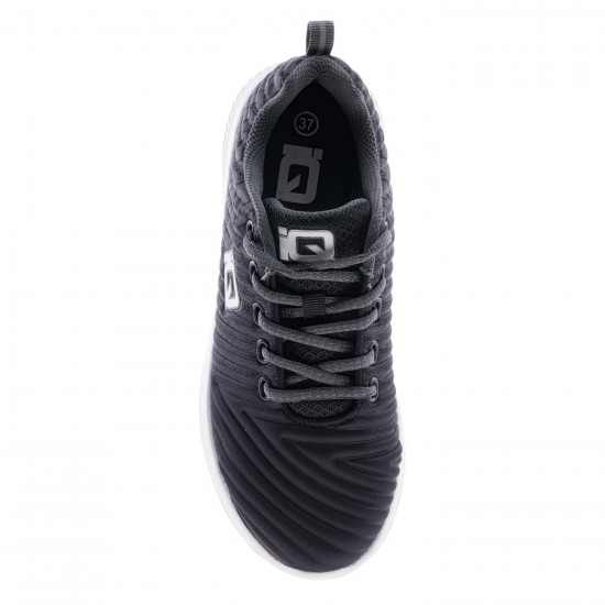 Womens sneakers IQ Monga, Black/Dark grey Womens sneakers IQ Monga, Black/Dark grey