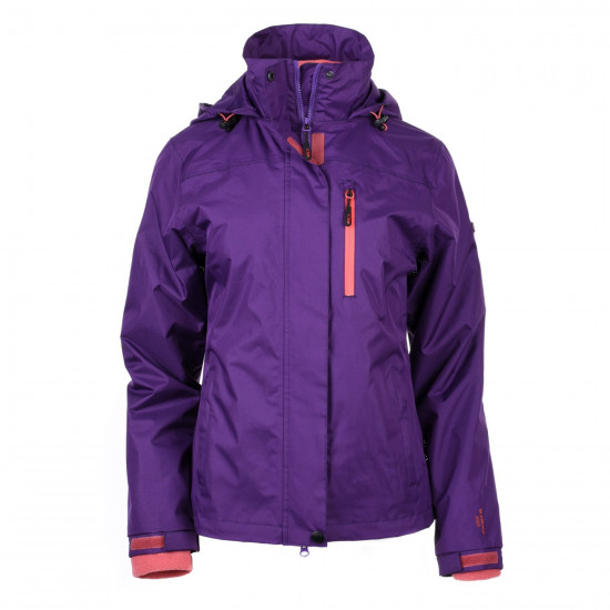 Winter tourism jacket MARTES Lady Legrano 3 in 1, Purple