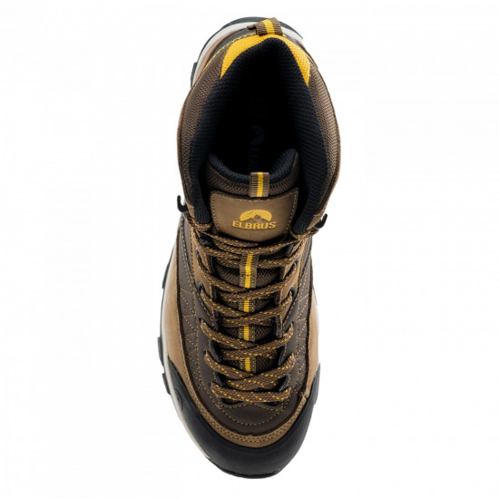 Mens outdoor boots ELBRUS Delen Mid WP, Brown Mens outdoor boots ELBRUS Delen Mid WP, Brown
