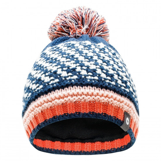 Kids winter hat HI-TEC Henny Jr Insignia blue