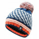 Kids winter hat HI-TEC Henny Jr Insignia blue