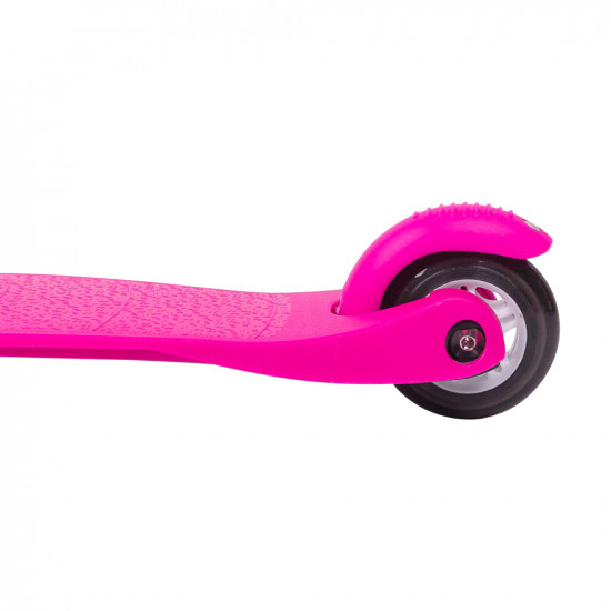 Children’s Tri Scooter WORKER Lucerino with Light-Up Wheels, Pink