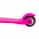 Children’s Tri Scooter WORKER Lucerino with Light-Up Wheels, Pink