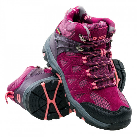 Juniors outdoor shoes HI-TEC Kaori Mid WP Jr, Purple