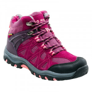 Juniors outdoor shoes HI-TEC Kaori Mid WP Jr, Purple