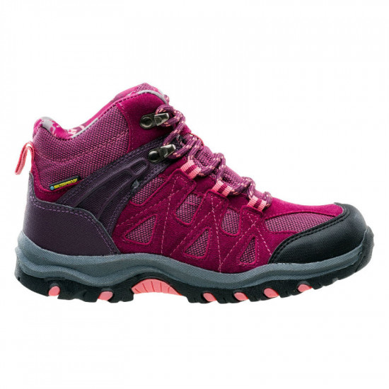 Juniors outdoor shoes HI-TEC Kaori Mid WP Jr, Purple