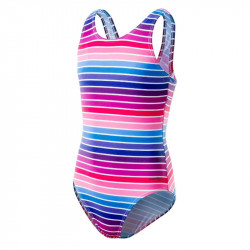 Juniors One piece swimsuit MARTES Nossie JR Colourful stripes