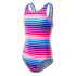 Juniors One piece swimsuit MARTES Nossie JR Colourful stripes