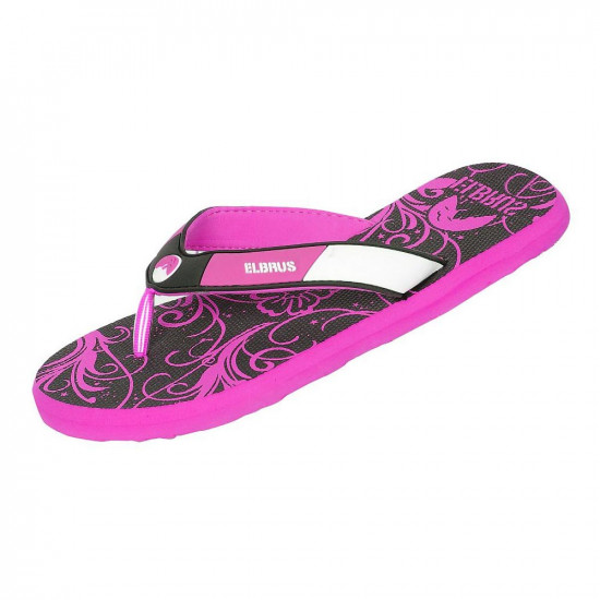 Flip Flops ELBRUS Marina Wos, Black / Purple