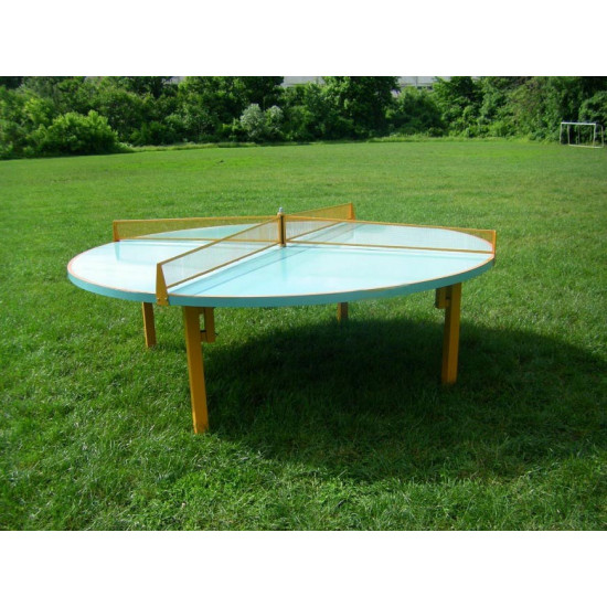 Tennis table - round, for outdoor play