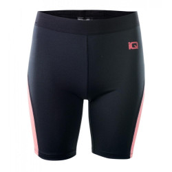 Womens short leggings IQ Eira WMNS, Black/Pink