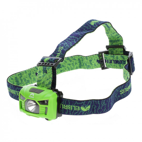 Headlamp ELBRUS Jodalight, Limocrystal print/Jasmine green