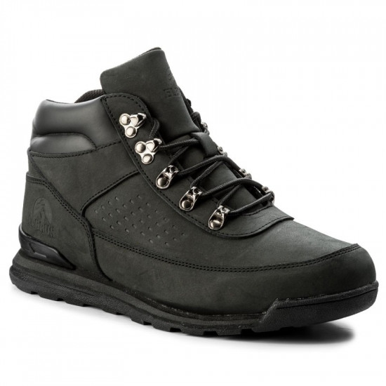 Mens hiking boots ELBRUS Kalem Mid, Black