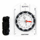 Small compass with ruler METEOR