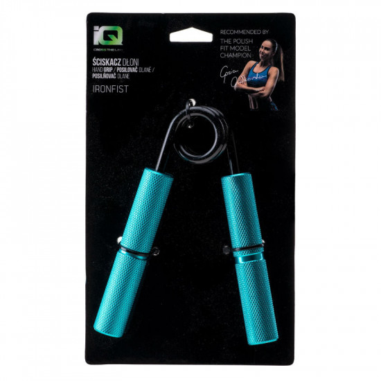 Hand Grip Strengthener IQ Ironfist, Black/Blue Hand Grip Strengthener IQ Ironfist, Black/Blue