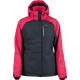 Winter sports jacket HI-TEC Lady Gigi, Gray/Rose red