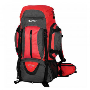 Backpack HI-TEC Aimar 65l, Red/Dark grey