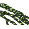 Shoelaces HI-TEC Lace Trip 150cm, Black/Lime Shoelaces HI-TEC Lace Trip 150cm, Black/Lime