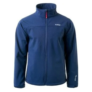 Mens softshell jacket HI-TEC Lingen, Navy Mens softshell jacket HI-TEC Lingen, Navy