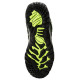 Mens low profile hiking boots HI-TEC Pakomo, Black/Lime